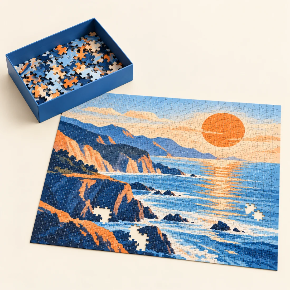 Coastal Forms puzzle